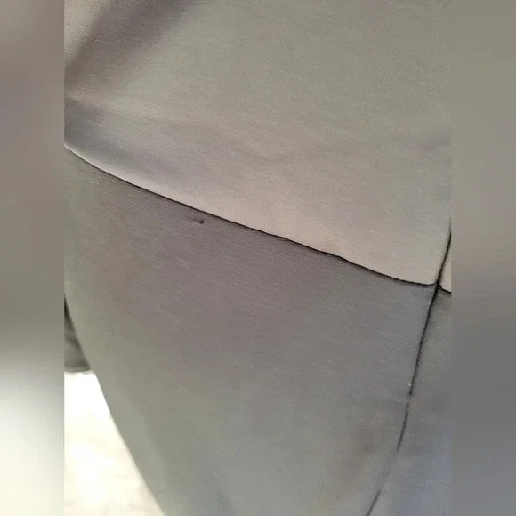 Chaps  Satin Ruffle Sheath Dress - Picture 8 of 9